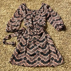 XS black and pink dress from Lily Rose